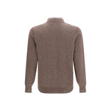 Brunello Cucinelli Brown Cashmere Cardigan