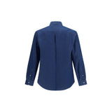 Brunello Cucinelli Blue Denim Shirt