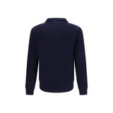 Brooksfield Blue Wool Oves Aries Sweatshirt