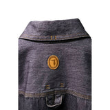 Trussardi Jeans Purple Cotton Men's Jacket