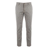 Trussardi Jeans Brown Flax Men Trousers