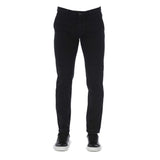 Trussardi Jeans Black Cotton Men Pants