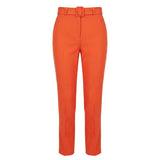 Trussardi Orange Viscose Women Pants