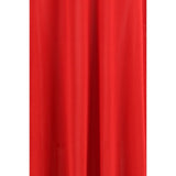 Fendi Red Silk Casual Dress