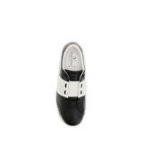 Valentino Garavani Black Calf Leather Bos Taurus Sneakers