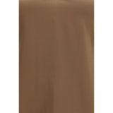 Brunello Cucinelli Brown Silk Shirt