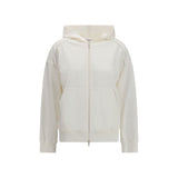 Brunello Cucinelli White Cotton Sweatshirt