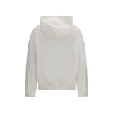 Brunello Cucinelli White Cotton Sweatshirt