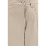 Brunello Cucinelli Beige Cotton Casual Pants
