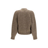 Brunello Cucinelli Brown Cashmere Cardigan