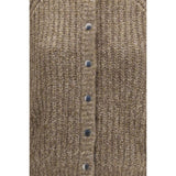 Brunello Cucinelli Brown Cashmere Cardigan