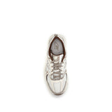 New Balance Silver Nylon Athletic Sneakers