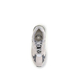 New Balance Gray Suede Leather Athletic Sneakers