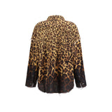 R13 Brown Denim Shirt