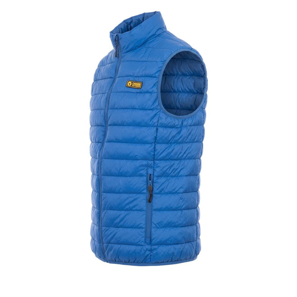 Ciesse Outdoor Blue Polyester Men Sleeveless Jacket