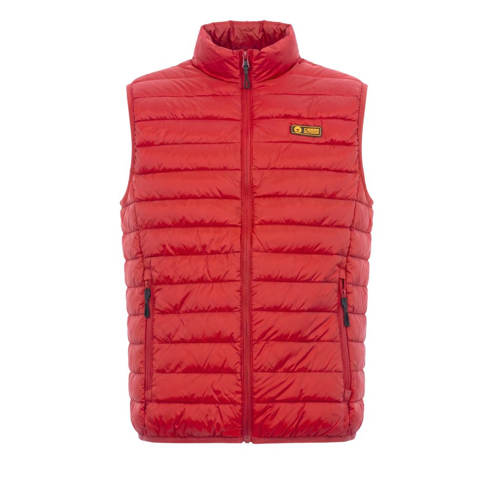 Ciesse Outdoor Red Polyester Men's Sleeveless Jacket