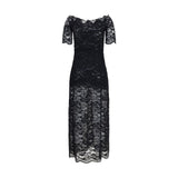 Rabanne Black Polyamide Cocktail Dress