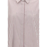 'S Max Mara Red Cotton Pattern Shirt