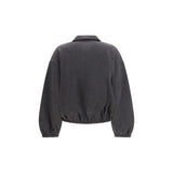 Darkpark Gray Cotton Sweatshirt