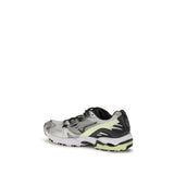 MIZUNO Gray Fabric Athletic Sneakers