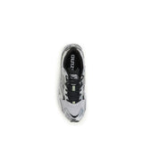 MIZUNO Gray Fabric Athletic Sneakers