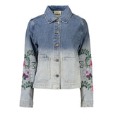 Desigual Blue Cotton Women's Jacket
