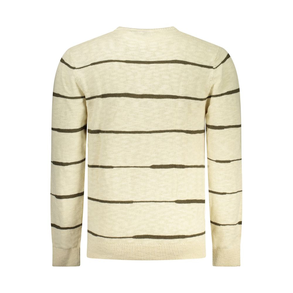 Guess Jeans Beige Cotton Men's Sweater