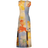 Desigual Azzurro Viscose Womens Dress