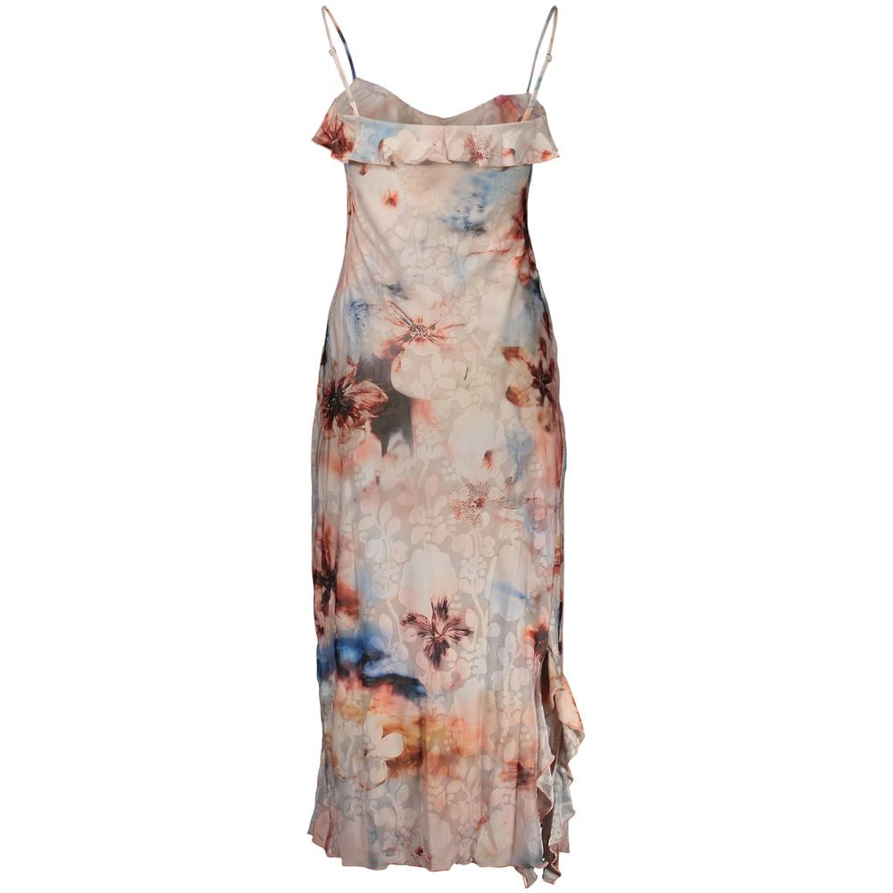 Desigual Pink Polyester Women's Dress