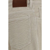 Marni Beige Cotton Flared Pants