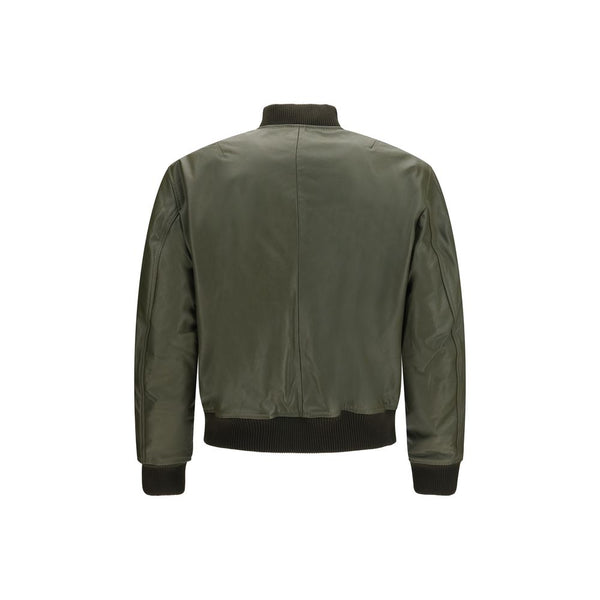 Sunflower Bicolor Calf Leather Bos Taurus Bomber