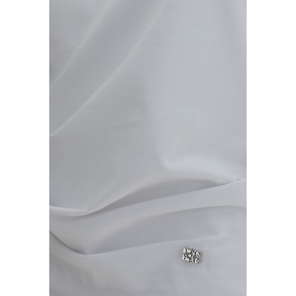 Ganni White Cotton Shirt