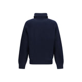 Prada Blue Wool Oves Aries Sweatshirt