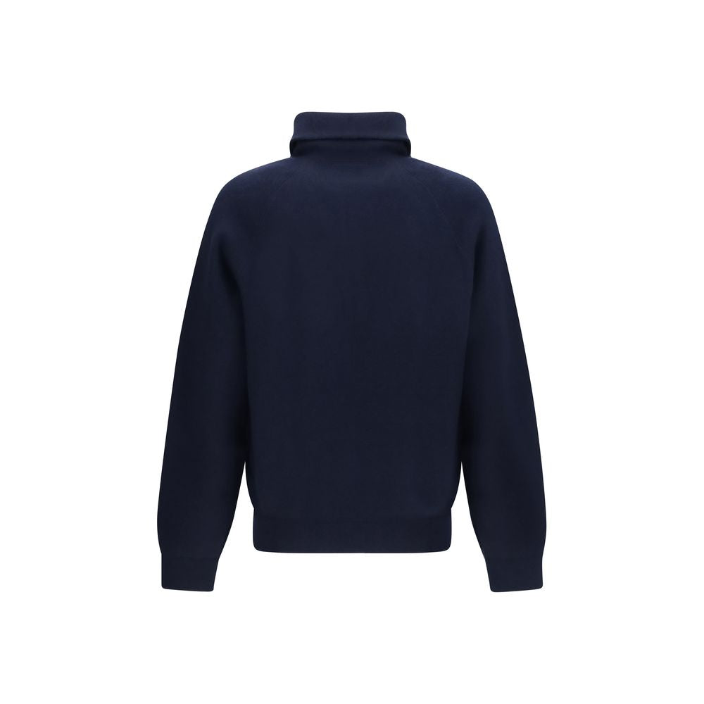 Prada Blue Wool Oves Aries Sweatshirt