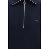 Prada Blue Wool Oves Aries Sweatshirt