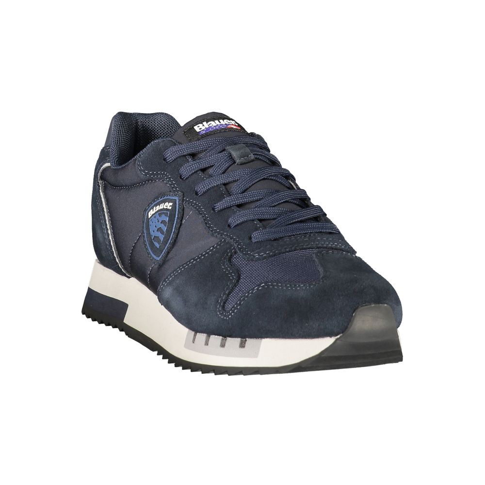 Blauer Blue Polyurethane Men's Sneaker