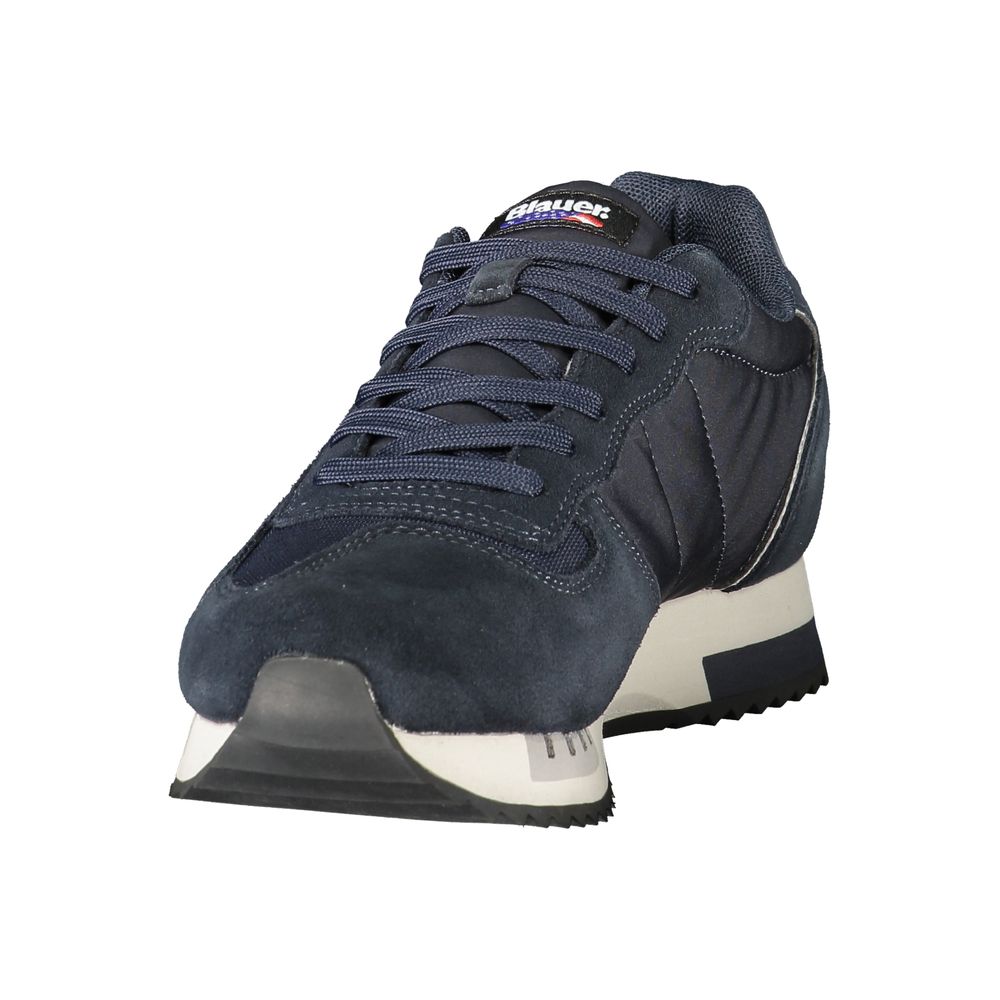Blauer Blue Polyurethane Men's Sneaker