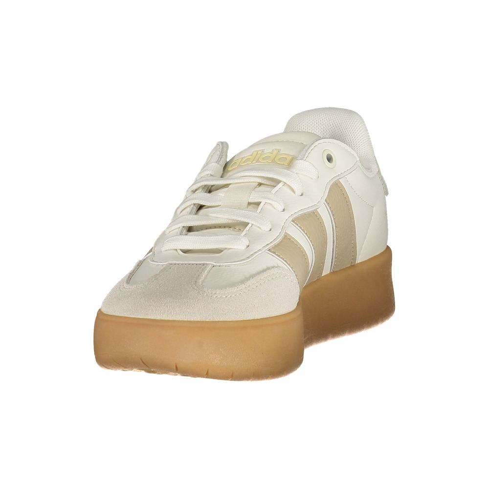 Adidas White Polyester Womens Sneaker
