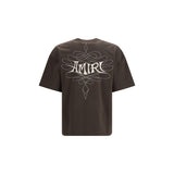 Amiri Brown Cotton T-Shirt