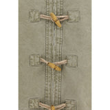 FOUND Bicolor Cotton Full-Length Jacket