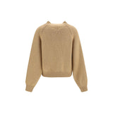 Khaite Beige Cashmere Sweater