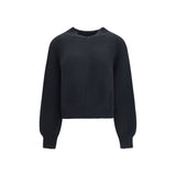 Khaite Black Cashmere Sweater