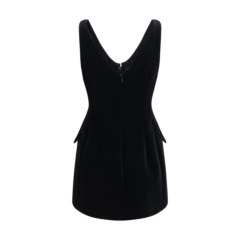 Max Mara Black Polyester Cocktail Dress