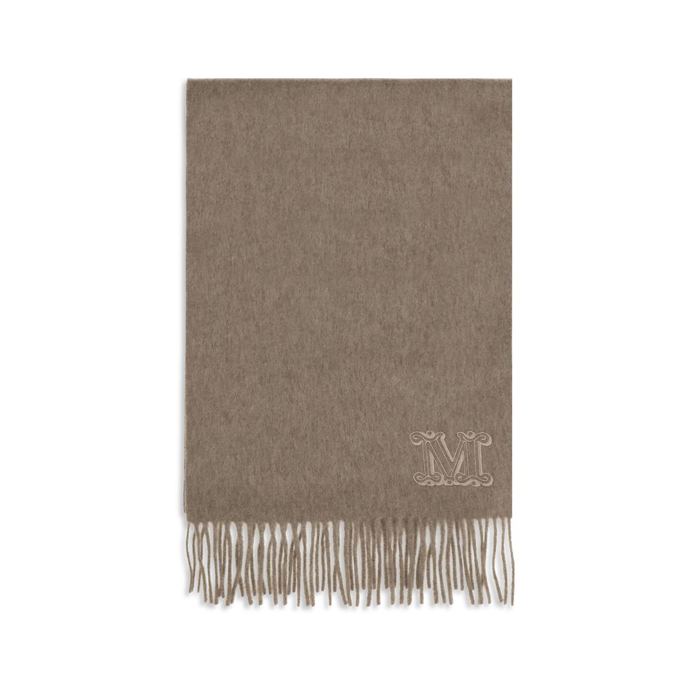 Max Mara Beige Cashmere Foulard