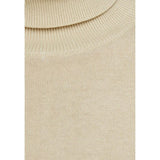 Jack Jones Beige Cotton Turtleneck