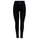 Only Black Cotton Skinny Jeans
