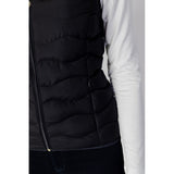 EA7 Emporio Armani Black Polyester Sleeveless Jacket