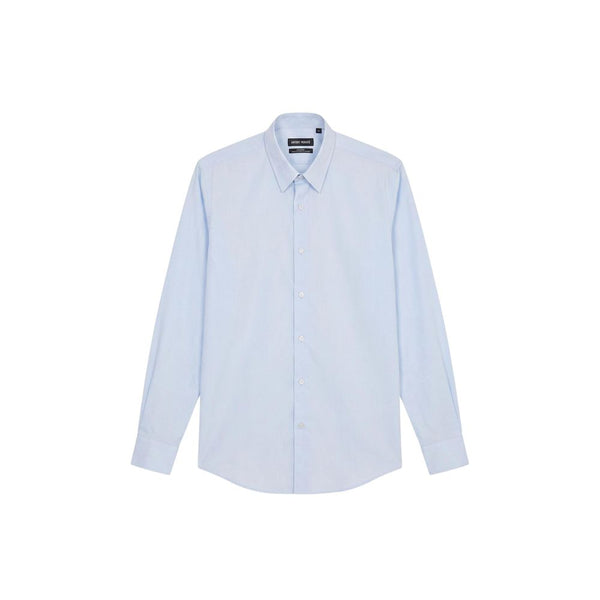 Antony Morato Blue Cotton Dress Shirt
