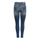 Only Blue Cotton Skinny Jeans