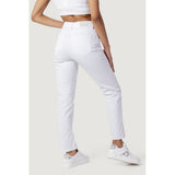 Only White Cotton Mom Jeans